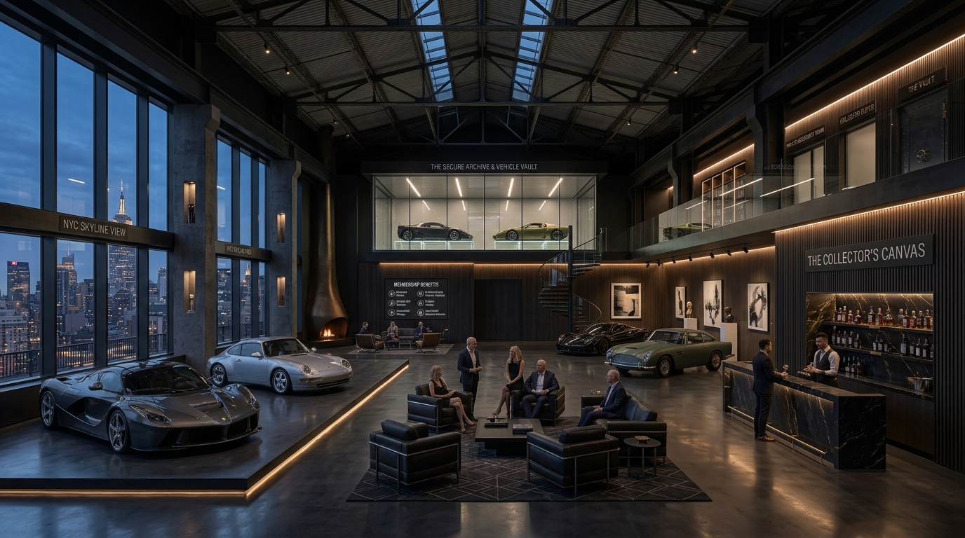 NYC Private Members Club and Lounge Architecture