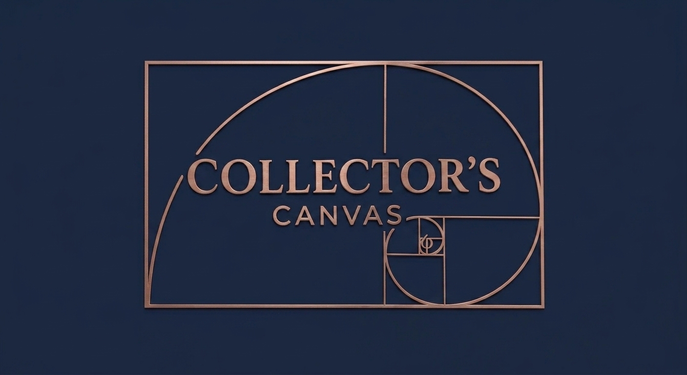 Collector’s Canvas golden-ratio emblem